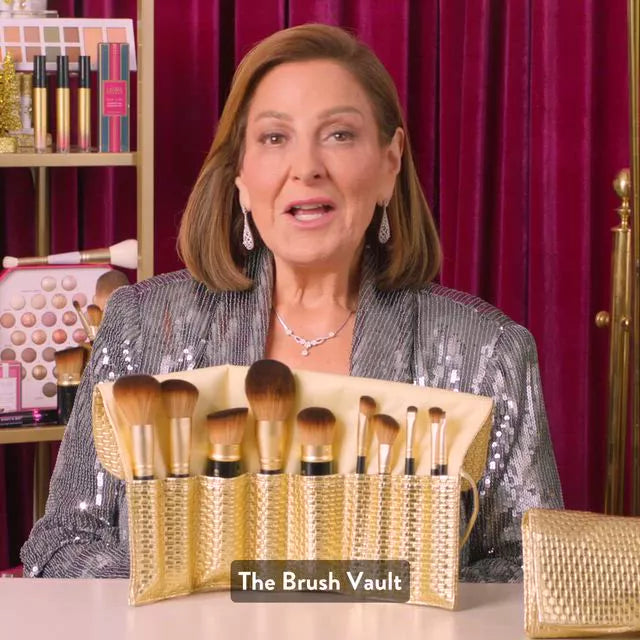 The Brush Vault Limited Edition Makeup Brush Collection (10 PC)